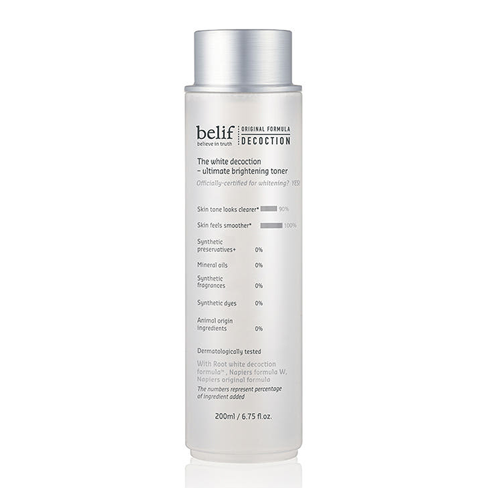 belif The White Decoction Ultimate Brightening Toner 200ml