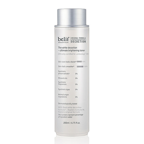 belif The White Decoction Ultimate Brightening Toner 200ml