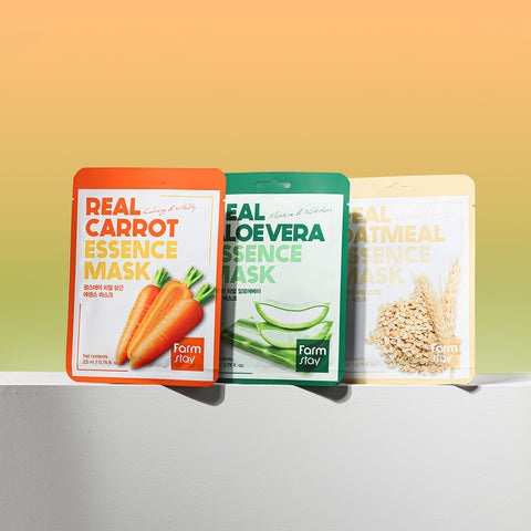 Farmstay Real Essence Mask Combo Pack ver.4 (12 Sheets)