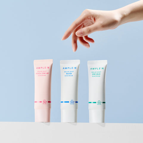 AMPLE:N Solar Shot Zinc Mild Sun Cream 40ml SPF 50+ PA++++