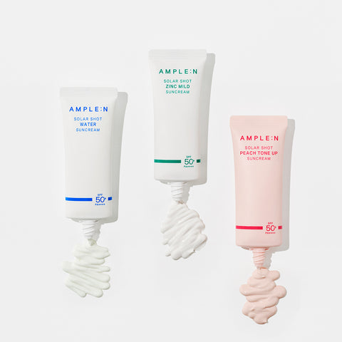AMPLE:N Solar Shot Zinc Mild Sun Cream 40ml SPF 50+ PA++++