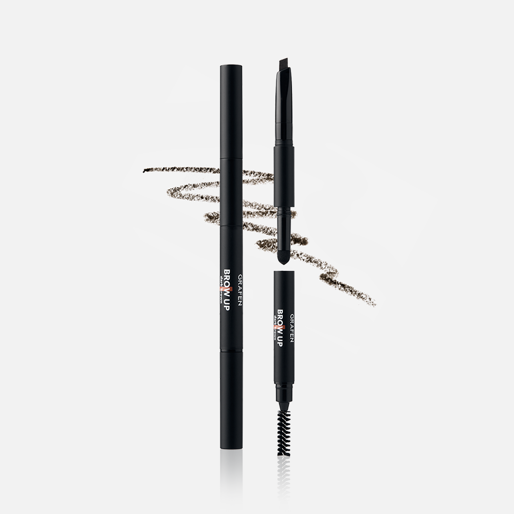 Grafen Brow Up All-in-One 3-Piece Set (Pencil 0.2g + Powder 0.3g + Brush)