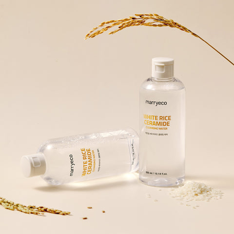 Labiotte Merrieco White Rice Ceramide Cleansing Water 300ml (2 Pack)