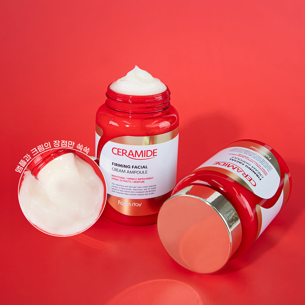 Farmstay Ceramide Firming Facial Cream Ampoule 250ml