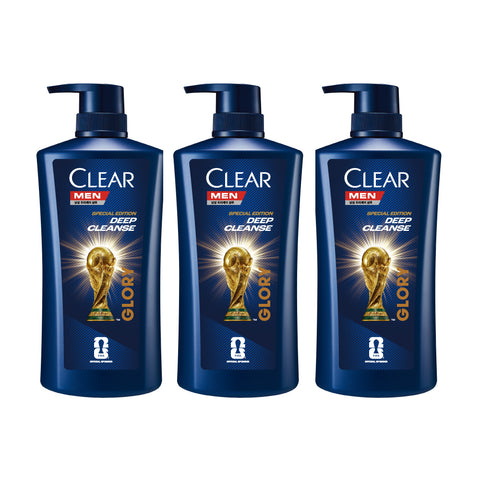 CLEAR Shampoo 2.0 Cooling Itch Control 650ml (3 Pack)