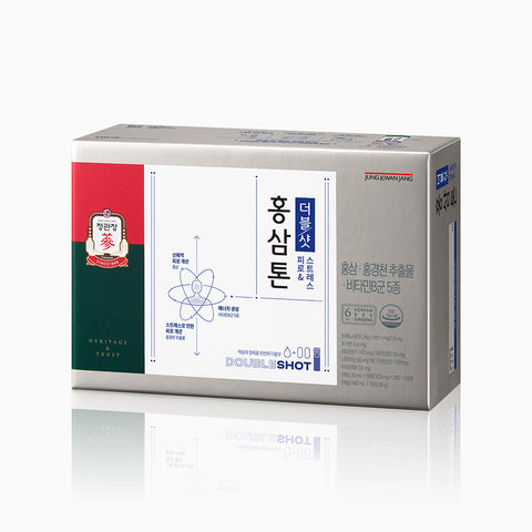 JungKwanJang Red Ginseng Tone Double Shot (Fatigue & Stress) 28 Bottles Naver Exclusive