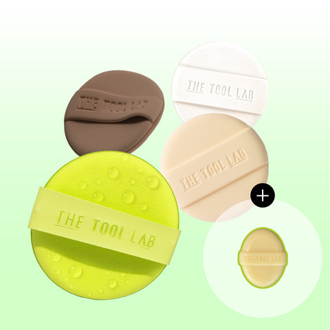 The Tool Lab Premium Puff Best 4P Set (4-Pack Cushion/Regular)