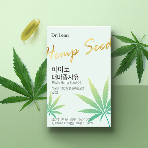 Dr. Lean Phyto Hemp Seed Oil 30 Capsules x 6 (6-Month Supply)