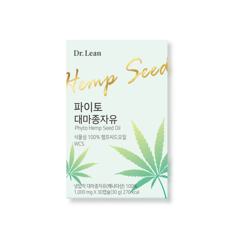 Dr. Lean Phyto Hemp Seed Oil 30 Capsules x 6 (6-Month Supply)