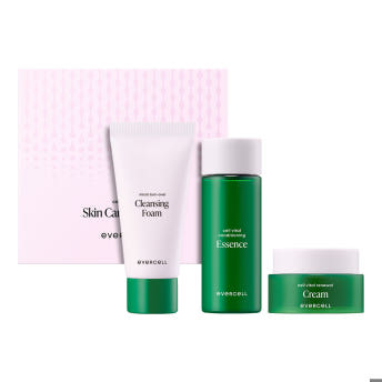 Evercell Cell Vital Skincare 3-Piece Trial Kit (1-Week) Cleansing Foam & Cream Included