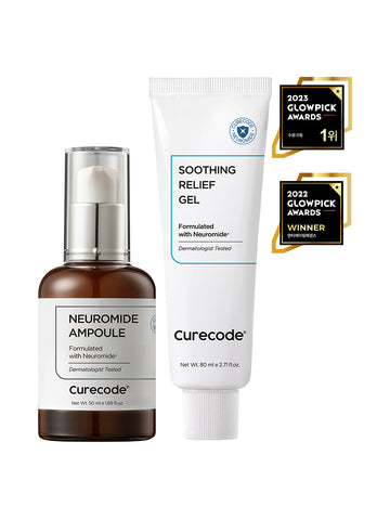 CureCode Moisture Barrier Duo (Ampoule + Soothing Gel)