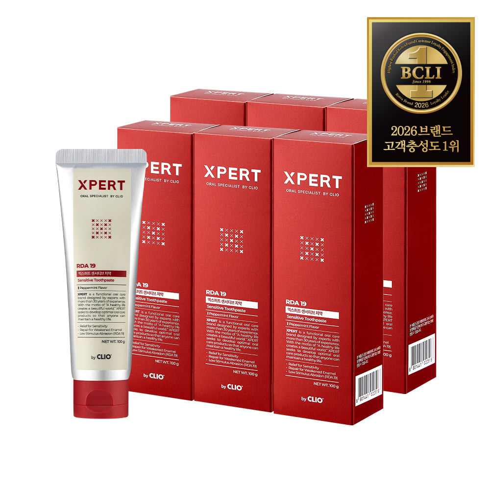 Clio Expert Sensitive Toothpaste 100g - Peppermint (6 Pack)