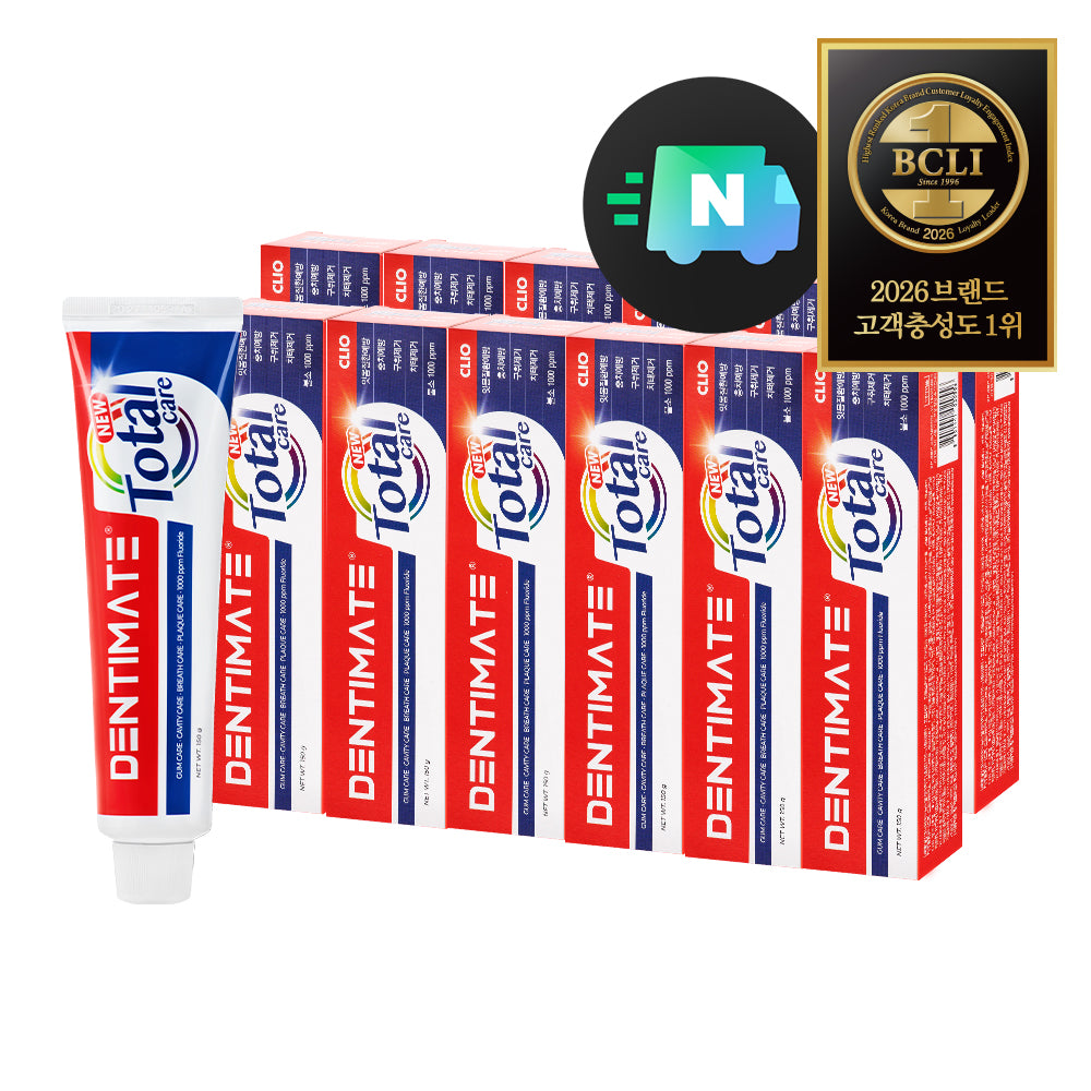 Clio Dentimate All-in-One New Total Care Toothpaste 150g (6+6 Pack)