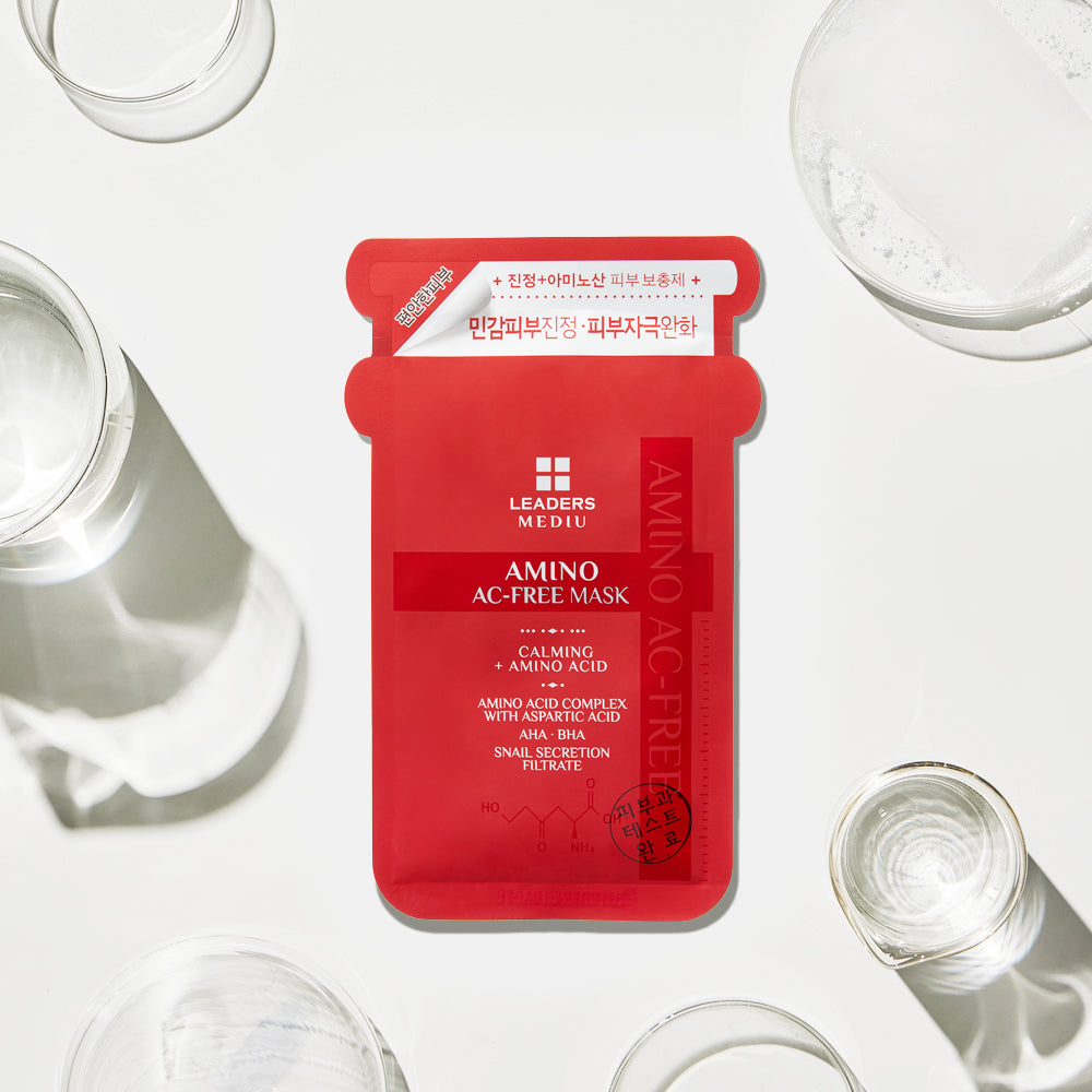 Leaders Mediu Amino AC Free Mask Pack 25ml (10 sheets)