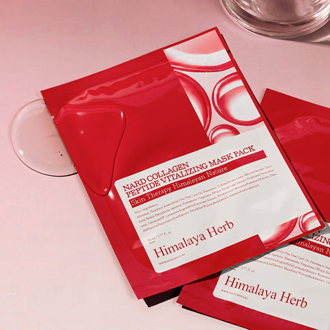 Nard Collagen Peptide Vitality Sheet Mask 23ml (30 Pack)