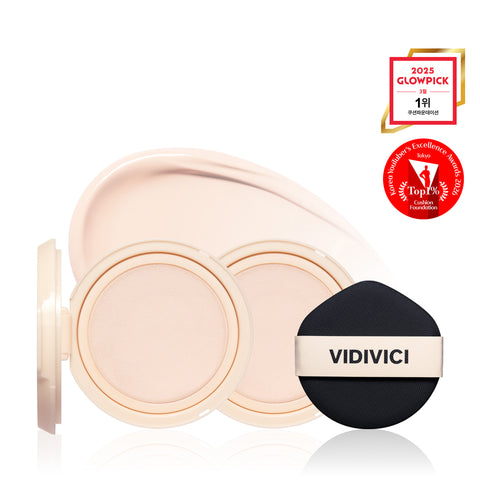 VIDIVICI Nude Perfection Skin Fit Cushion Refill (2 Pack)