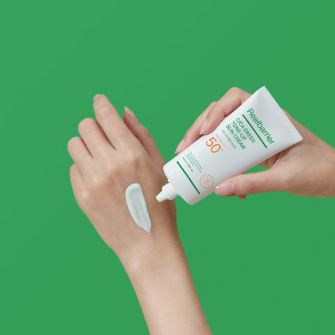 Real Barrier Cica Green Tone-up Sun Cream 50ml (SPF50+ PA++++)