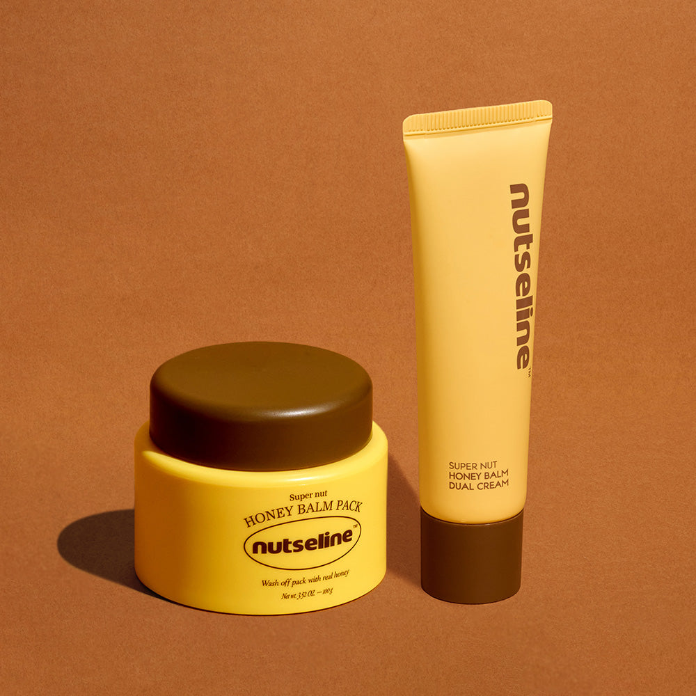 Nutseline Super Nut Honey Balm Pack & Dual Cream 2-Piece Set