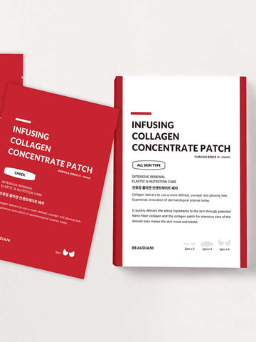 Beaudiani Infusing Elasticity 98% Collagen Live Collagen Patch Leave-On Lifting Pack