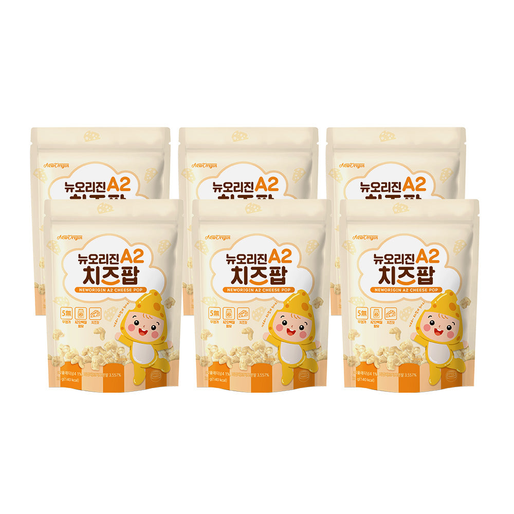New Origin A2 Cheese Pop (6 Pack)