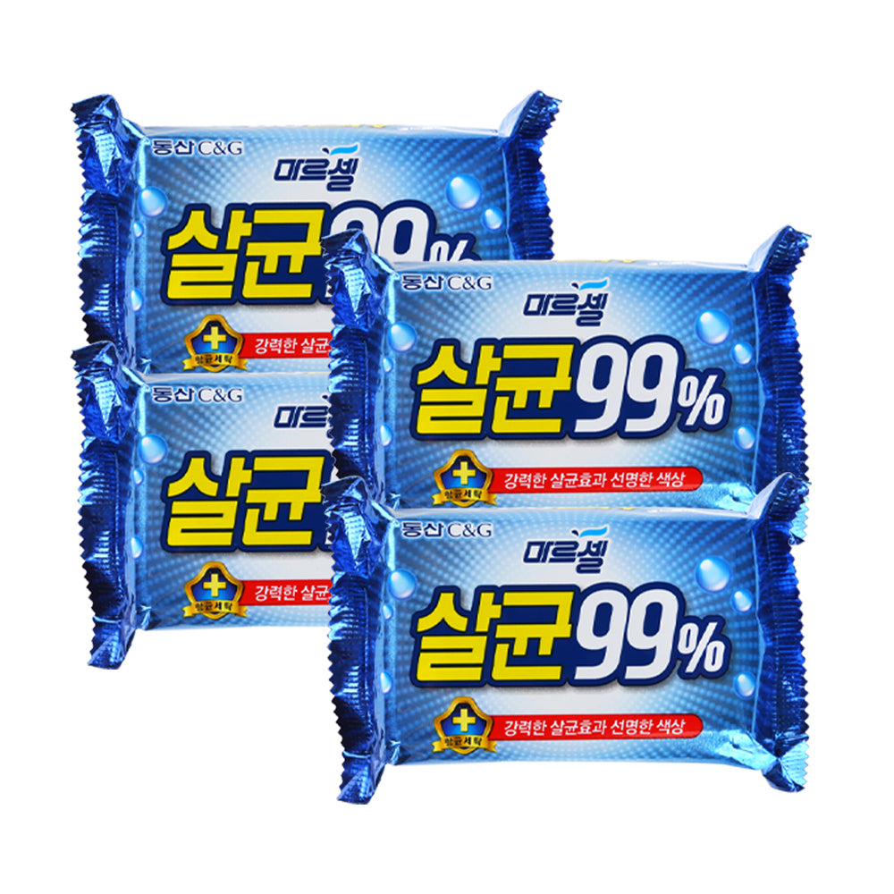 Clio Marcel Bleaching Laundry Soap 230g - 4 bars x 2 pack