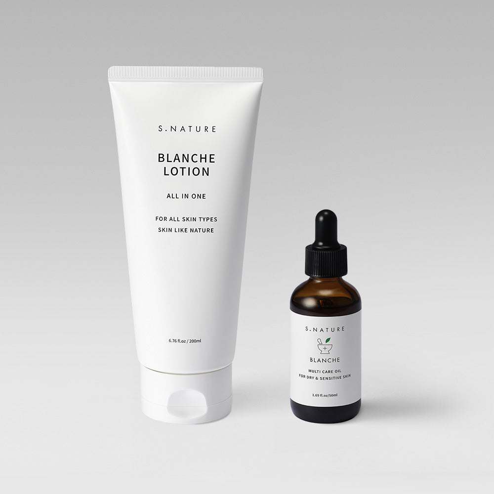 S.Nature Blanche Oil 30ml + Blanche Lotion 200ml 2-Piece Set