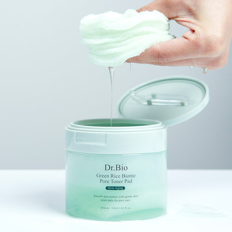 Dr.Bio Green Rice Biome Pore Toner Pads 60P (2 Pack)