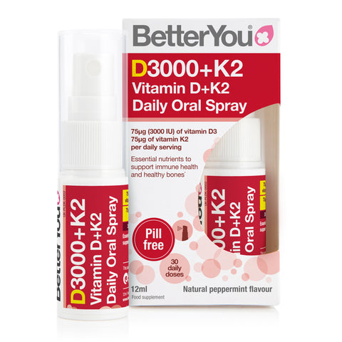 Spatone Vitamin D + K2 Daily Oral Spray 1 Month Supply