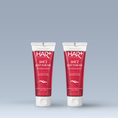 HairPlus She's Women's Hair Loss Shampoo 100ml (2 Pack)