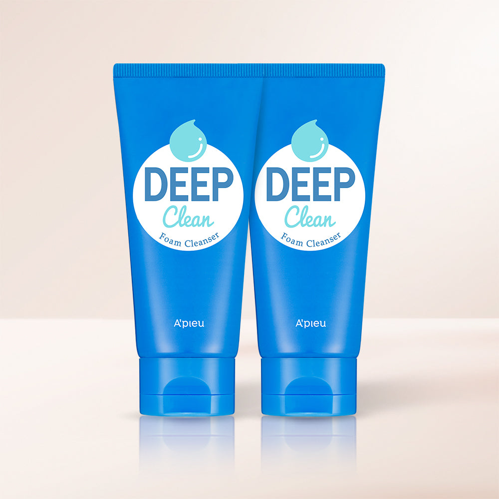 A'PIEU Deep Clean Foam Cleanser (2EA Set) 130ml