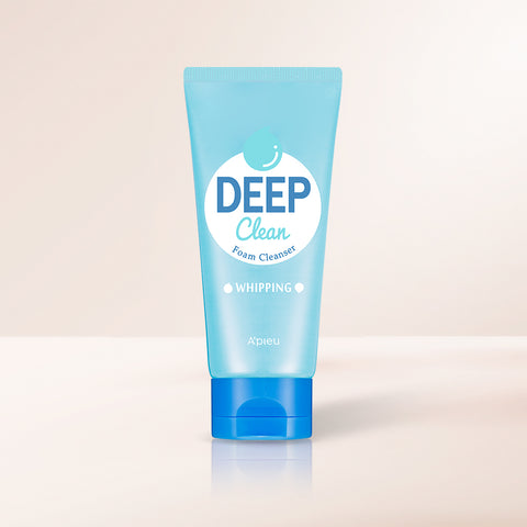 A'PIEU Deep Clean Foam Cleanser 2-Piece Set (Whipping 130ml + Pore 130ml)