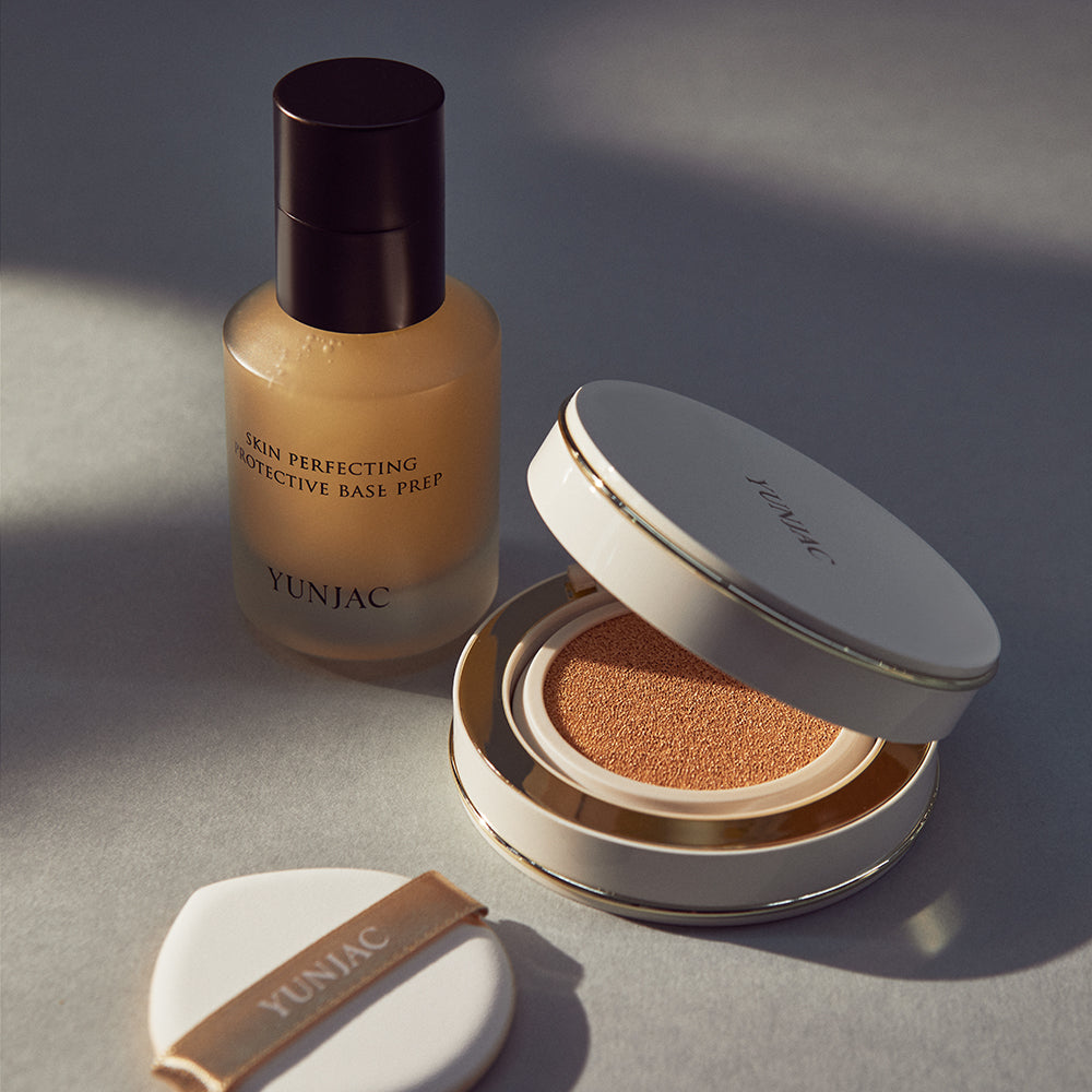 YUNJAC Long Wear Porcelain Cushion Foundation (15g + 15g Refill) SPF50+