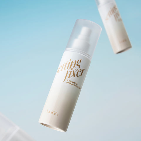 Luna Blur Cover Cushion 12g (SPF 40 PA++) + Long-Lasting Setting Fixer 100ml 2-piece SET