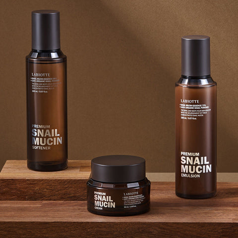Labiotte Premium Snail Mucin 3-Piece Set
