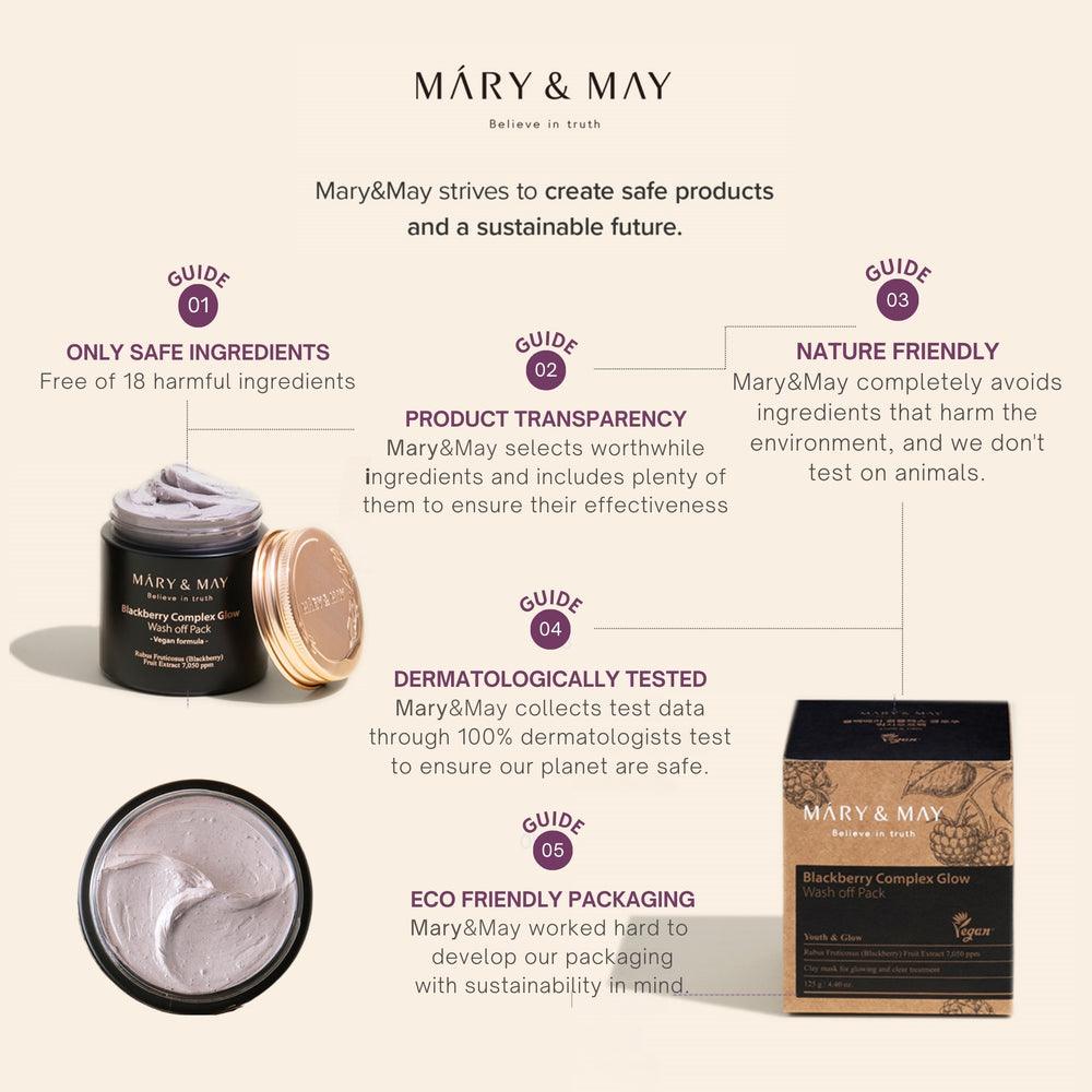 Soonsu Beauty Vegan Blackbeery Complex Glow Wash off Pack application use