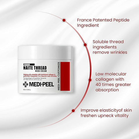 Soonsu Beauty Premium Collagen Naite Thread Neck Cream 2.0 application use