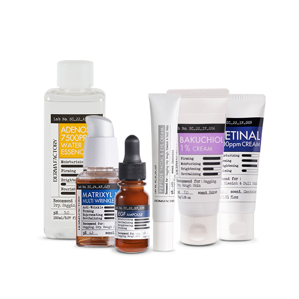Derma Factory Wrinkle (Elasticity) Care 6-Piece Set