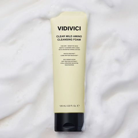 VIDIVICI Cleansing Foam Clear Mild Amino, 120ml