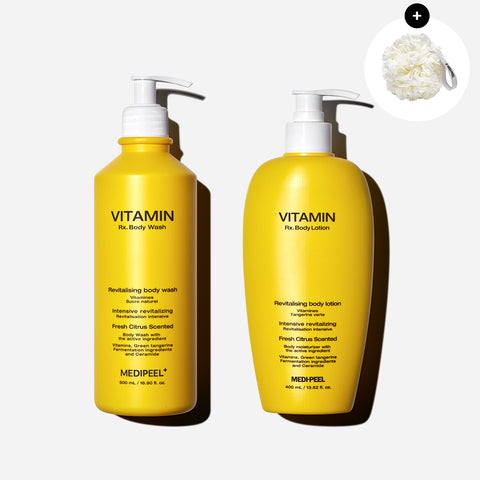 Medipeel Vitamin Doctor Body Wash 500ml + Vitamin RX Body Lotion 400ml
