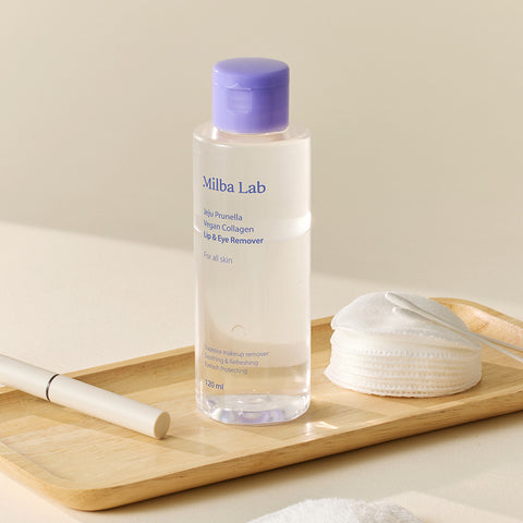 Milk Baobab Milba Lab Jeju Prunella Vegan Collagen Lip & Eye Remover 120ml