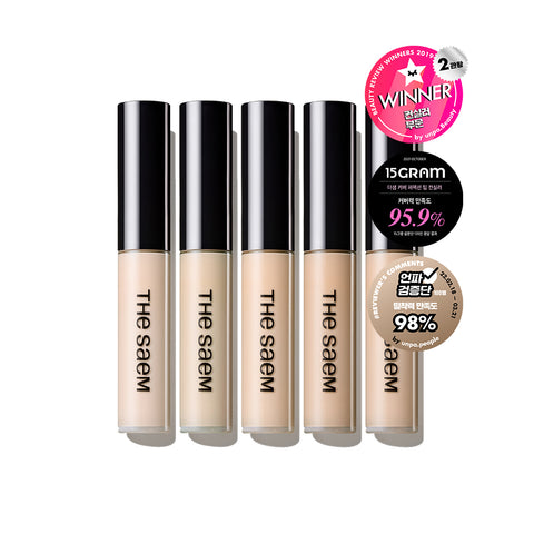 The Saem Cover Perfection Tip Concealer 6.5g (10 Shades)