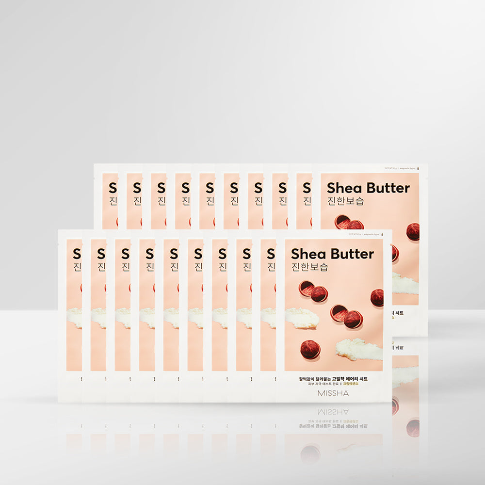 MISSHA Airy Fit Sheet Mask (Shea Butter) 20P