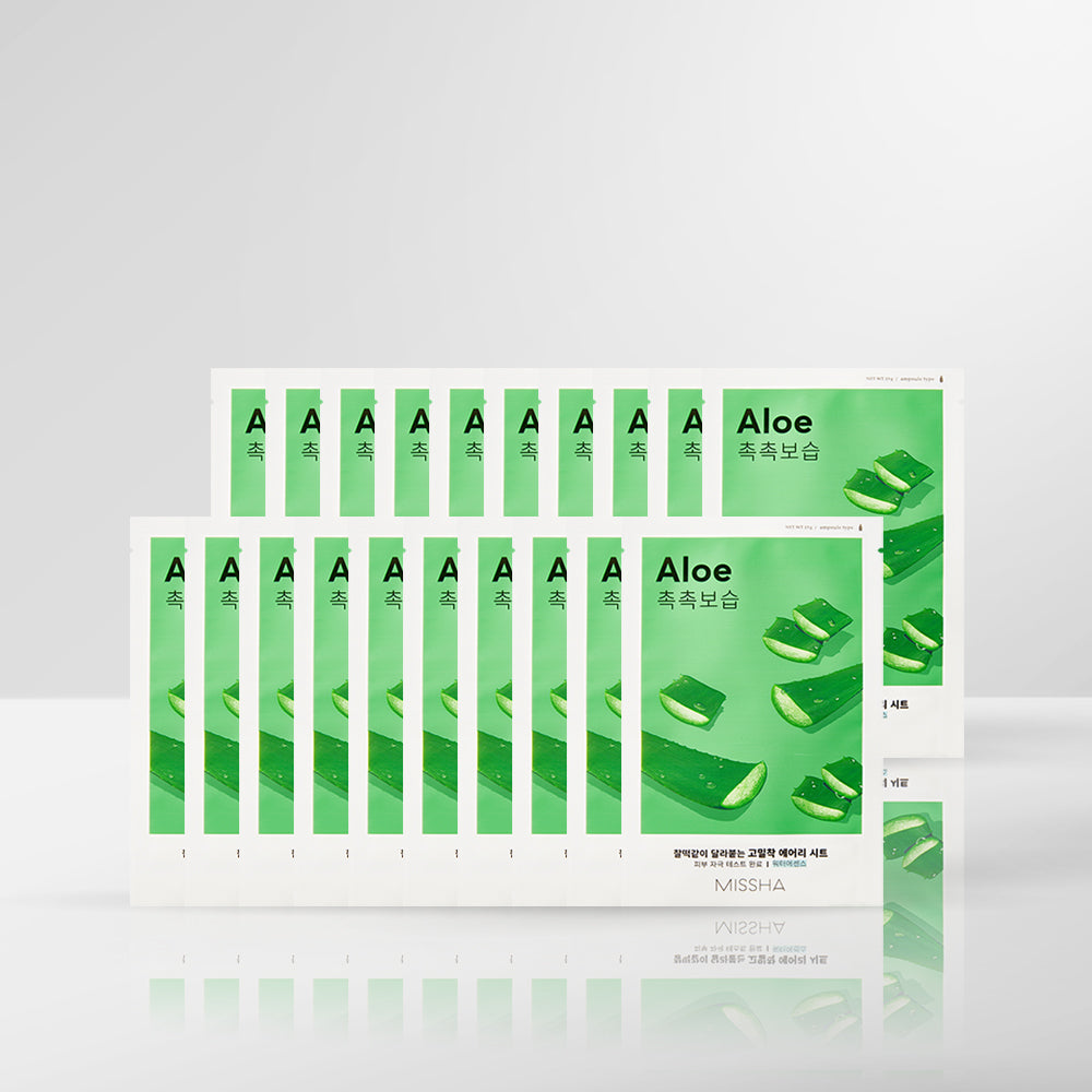 MISSHA Airy Fit Sheet Mask (Aloe) 20P