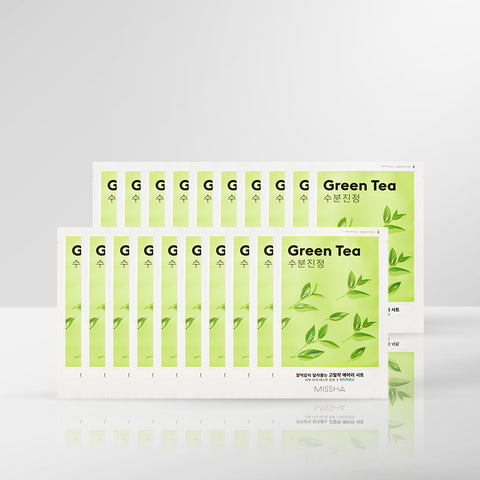 MISSHA Airy Fit Sheet Mask (Green Tea) 20P
