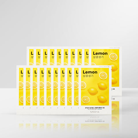 MISSHA Airy Adhering Sheet Mask (Lemon) 20P