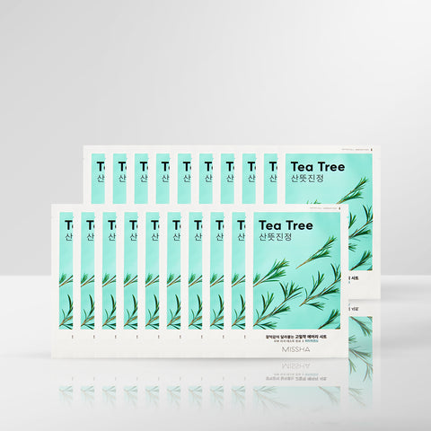 MISSHA Aeri Fit Sheet Mask (Tea Tree) 20P