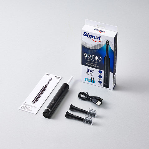 Signal Sonic Expert Electric Toothbrush Black