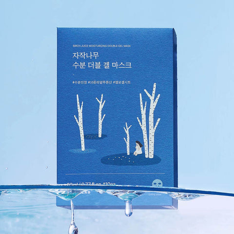 Round Lab Birch Juice Moisturizing Double Gel Mask 10P