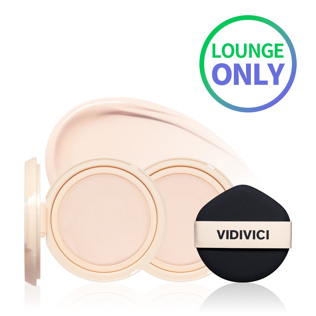 VIDIVICI Nude Perfection Skin Fit Cushion Refill (2 Pack)