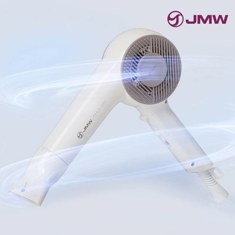 JMW MG1800 PLUS Professional BLDC Hair Dryer Lightweight Low-Noise Wall-Mount Stand Set